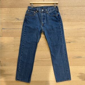 Levi's 501 Button Fly Straight-Leg Men's Jeans